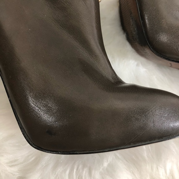 Enzo Angiolini Taupe Ankle Boot - Picture 5 of 7